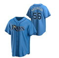 Tampa Bay Rays #56 Randy Arozarena Blue Cool Base Stitched Baseball Jersey