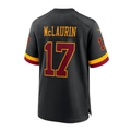 Terry McLaurin Commanders #17 Black Game Stitched Football Jersey