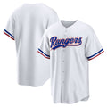 Texas Rangers White Home Replica Team Baseball Jersey