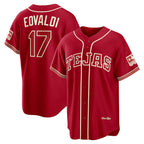 Texas Rangers #17 Nathan Eovaldi Red 2026 City Connect Stadium Baseball Jersey