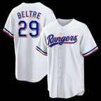 Texas Rangers #29 Adrian Beltre White Home Retired Player Replica Baseball Jersey