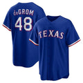 Texas Rangers #48 Jacob deGrom Royal Cool Base Stitched Baseball Jersey
