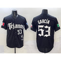 Texas Rangers #53 Adolis García Black Mexico 2025 Vapor Premier Limited Stitched Baseball Jersey