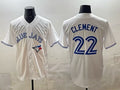Toronto Blue Jays #22 Ernie Clement white 50th Anniversary Alternate Limited Baseball Jersey
