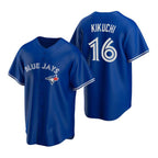 Toronto Blue Jays #16 Yusei Kikuchi Royal Cool Base Stitched Baseball Jersey