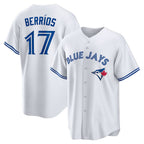 Toronto Blue Jays #17 Jose Berrios White Home Replica Baseball Jersey