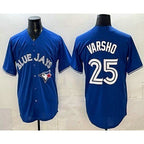 Toronto Blue Jays #25 Daulton Varsho Blue Cool Baseball Jersey