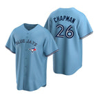 Toronto Blue Jays #26 Matt Chapman Light Blue Cool Base Stitched Baseball Jersey