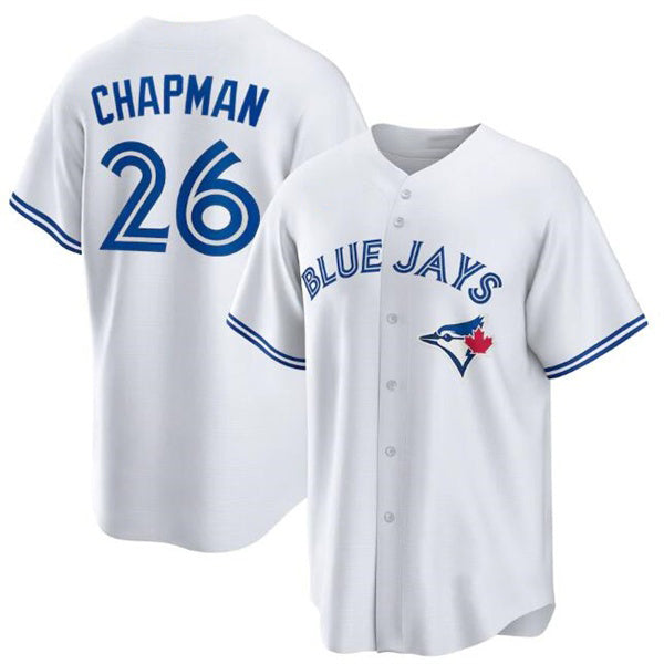 Toronto Blue Jays #26 Matt Chapman White Cool Base Stitched Baseball Jersey