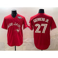 Toronto Blue Jays #27 Vladimir Guerrero Jr. Red 2025 World Series Cool Base Stitched Baseball Jersey