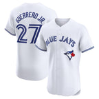 Toronto Blue Jays #27 Vladimir Guerrero Jr. White Home Elite Player Baseball Jersey