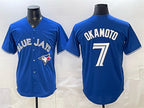 Toronto Blue Jays #7 Kazuma Okamoto Royal 2026 Cool Base Stitched Baseball Jersey