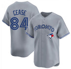 Toronto Blue Jays #84 Dylan Cease Gray Cool Baseball Jersey