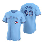 Toronto Blue Jays #90 Adam Cimber Powder Blue Alternate Flex Base Player Baseball Jersey