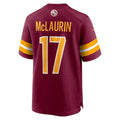 W.Commanders #17 Terry McLaurin  Burgundy Game Jersey Stitched American Football Jerseys