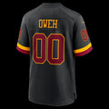 W.Commanders #00 Odafe Oweh Black Hail Raiser Alternate Game Stitched Football American Jersey