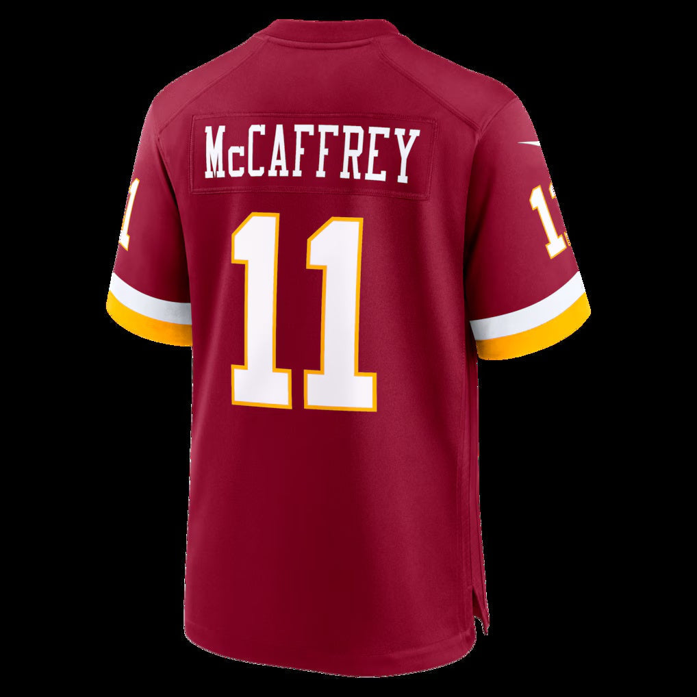 W.Commanders #11 Luke McCaffrey Burgundy Game Stitched Football American Jersey