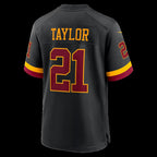 W.Commanders #21 Sean Taylor Black Hail Raiser Alternate Retired Player Game Stitched Football American Jersey