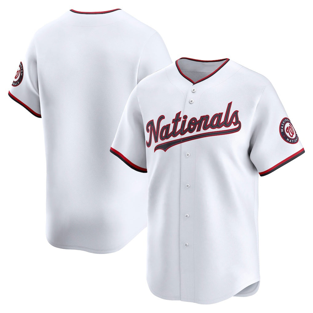 Washington Nationals White Home Limited Baseball Jersey