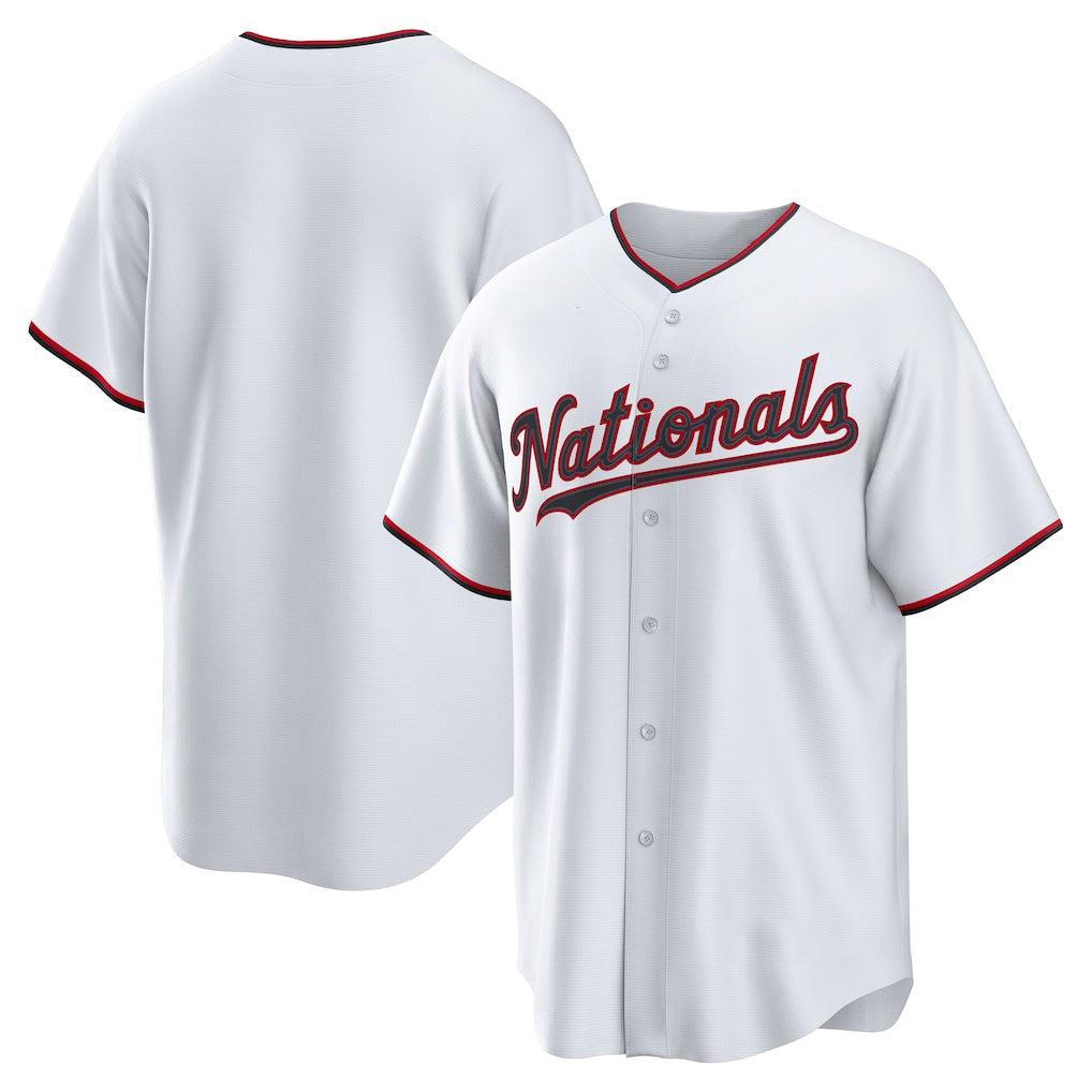 Washington Nationals White Home Replica Baseball Jersey