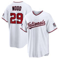 Washington Nationals #29 James Wood 2026 All-Star Game White Replica Baseball Jersey