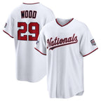 Washington Nationals #29 James Wood 2026 All-Star Game White Replica Baseball Jersey