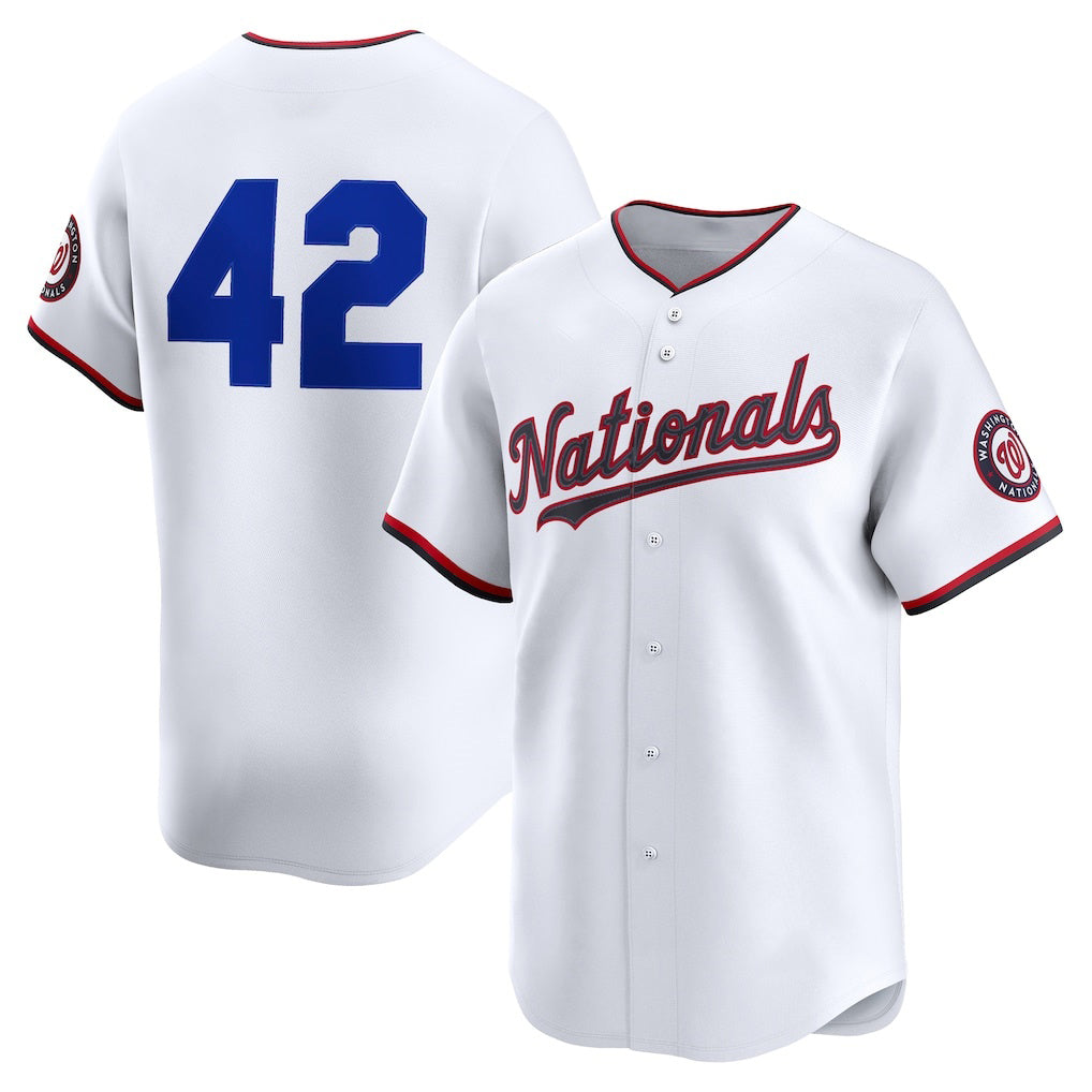Washington Nationals #42 Jackie Robinson White Home 2025 Day Limited Baseball Jersey