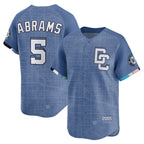 Washington Nationals #5 CJ Abrams Blue 2025 City Connect Limited Baseball Jersey