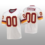 Custom W.Commanders White Stitched Legacy Replica 1987 Throwback Jerseys Football Jerseys