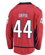 Custom Your Name Your Number Washington Ice Hockey Jersey Red Breakaway - Player Jersey