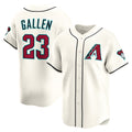 Arizona Diamondbacks #23 Zac Gallen Cream MAROU Home Limited Player Jersey
