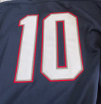 B.Bills #0 Keon Coleman Red Alternate Game Jersey
