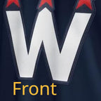 Custom Your Name Your Number Washington Ice Hockey Jersey Dark Blue Alternate - Premier Breakaway Player Jersey