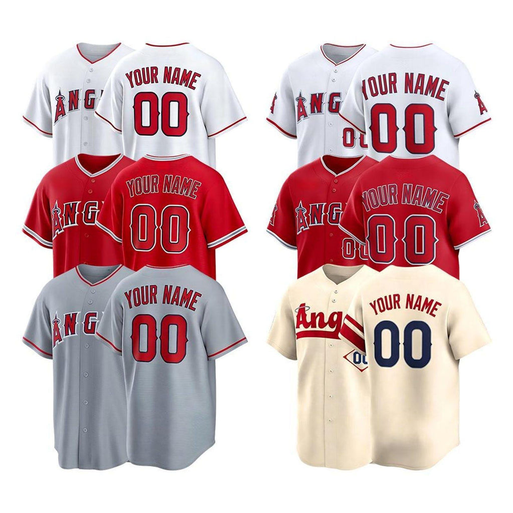 Custom Los Angeles Baseball Jersey | Personalized Stitched Name Number | Men/Youth Size | Game Day Fan Jersey Gift