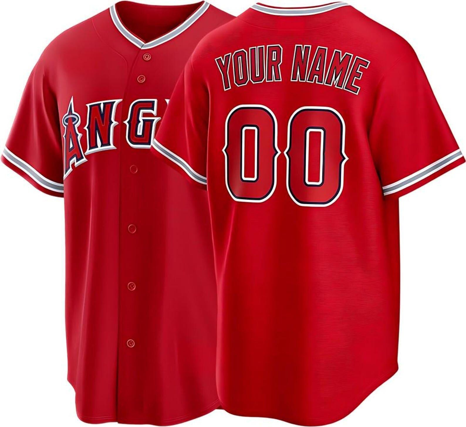 Custom Los Angeles Baseball Jersey | Personalized Stitched Name Number | Men/Youth Size | Game Day Fan Jersey Gift