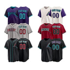 Custom Arizona Baseball Jersey | Personalized Stitched Name Number | Men/Youth Size | Game Day Fan Jersey Gift