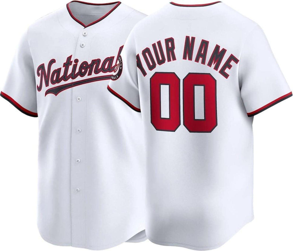 Custom Washington Baseball Jersey | Personalized Stitched Name Number | Men/Youth Size | Game Day Fan Jersey Gift