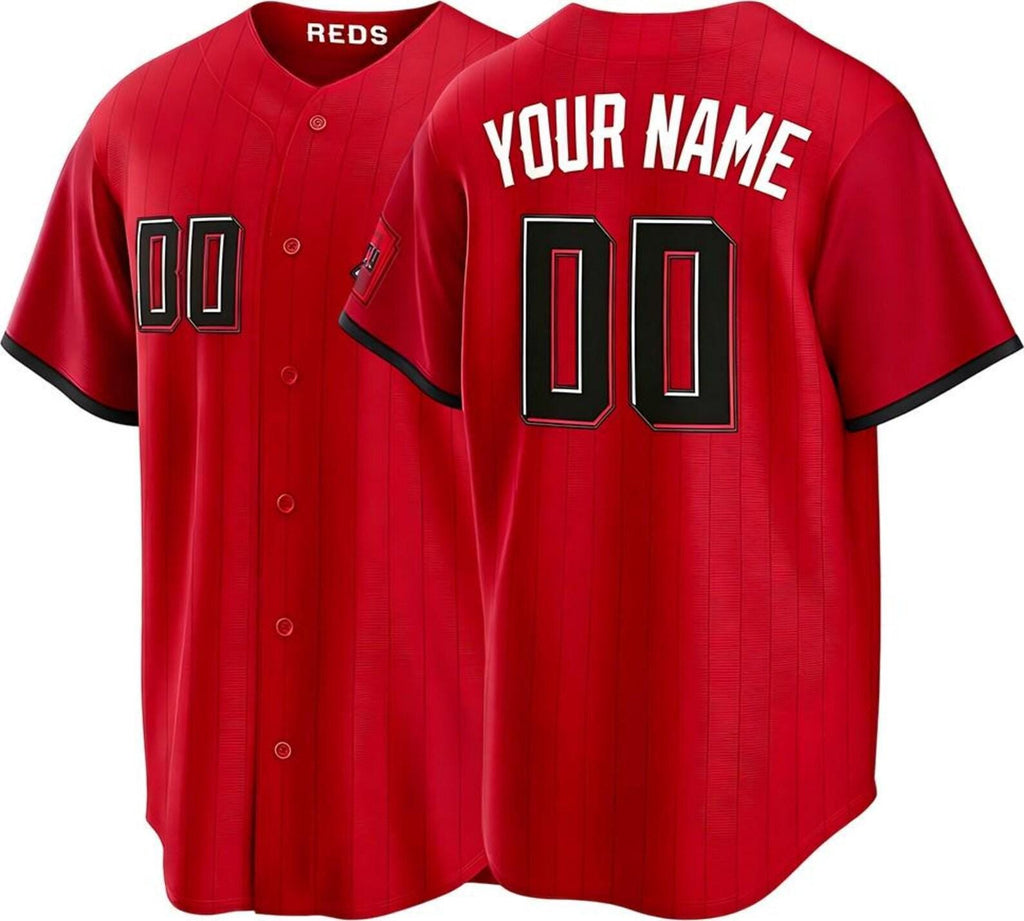 Custom Cincinnati Baseball Jersey | Personalized Stitched Name Number | Men/Youth Size | Game Day Fan Jersey Gift