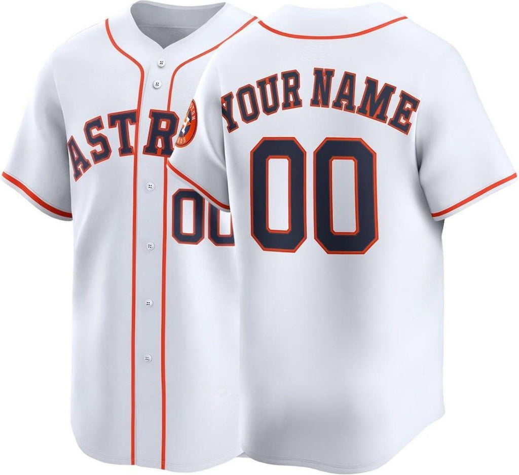 Custom Houston Baseball Jersey | Personalized Stitched Name Number | Men/Youth Size | Game Day Fan Jersey Gift