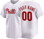 Custom Philadelphia Baseball Jersey | Personalized Stitched Name Number | Men/Youth Size | Game Day Fan Jersey Gift