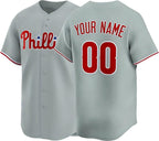 Custom Philadelphia Baseball Jersey | Personalized Stitched Name Number | Men/Youth Size | Game Day Fan Jersey Gift