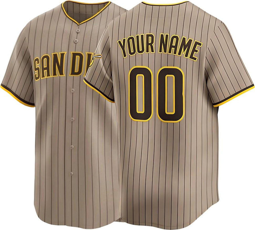 Custom San Diego Baseball Jersey | Personalized Stitched Name Number | Men/Youth Size | Game Day Fan Jersey Gift