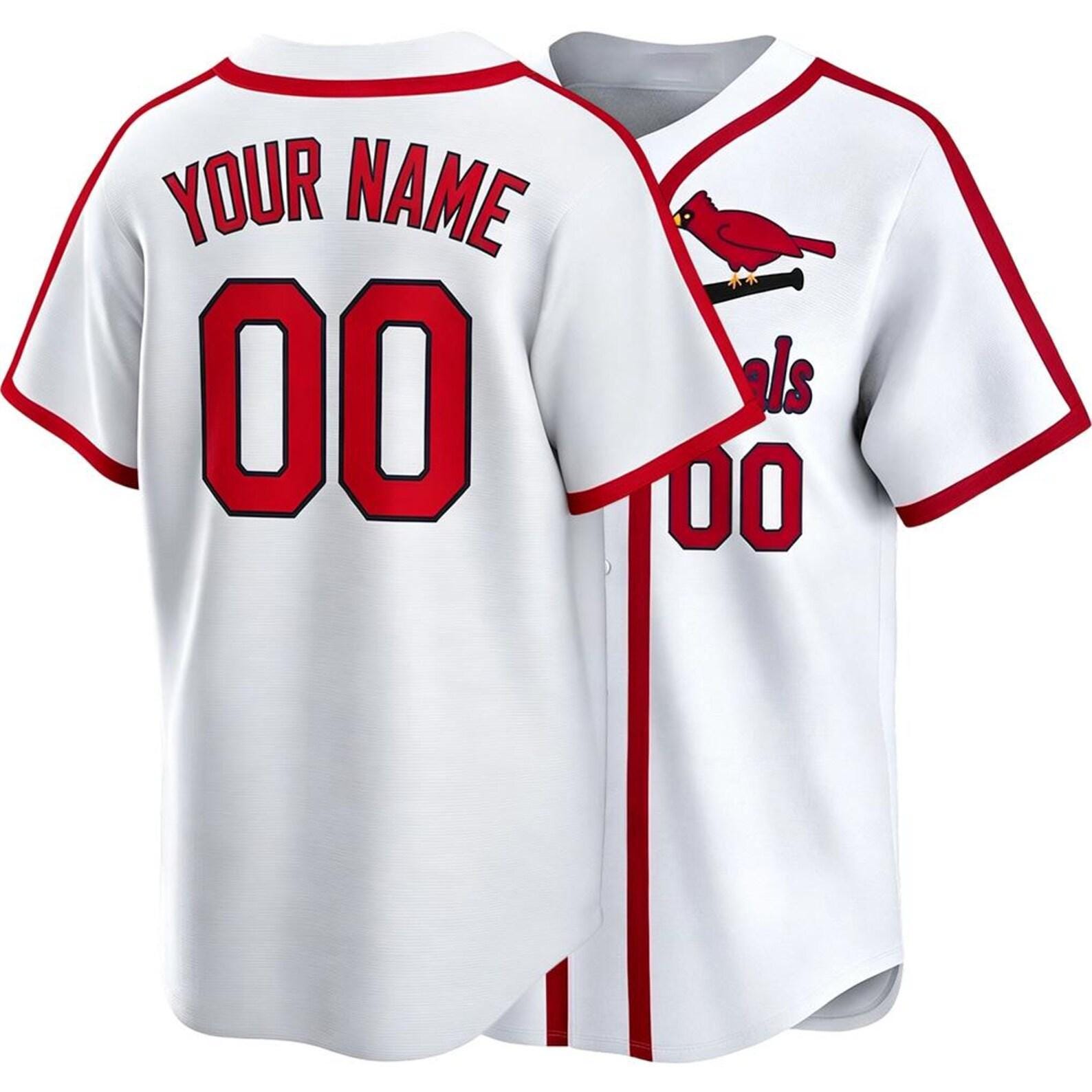 Custom St. Louis Baseball Jersey | Personalized Stitched Name Number | Men/Youth Size | Game Day Fan Jersey Gift