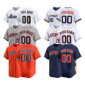 Custom Houston Baseball Jersey | Personalized Stitched Name Number | Men/Youth Size | Game Day Fan Jersey Gift