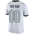 Custom L.Raiders Stitched American Football Jerseys Personalize Birthday Gifts White Jersey